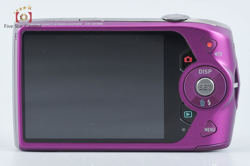 CASIO EXILIM EX-Z2300 Purple 14.1 MP Digital Camera w/ Box from Japan