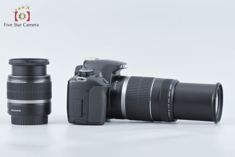 Canon EOS Kiss X2 / Rebel XSi / 450D 12.2 MP 18-55 55-250 Lenses from Japan