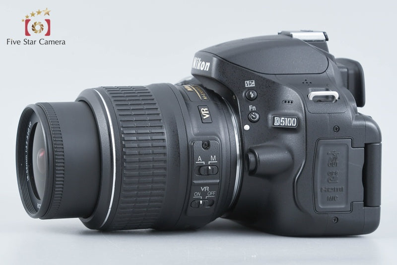 Nikon D5100 16.2 MP SLR Digital Camera 18-55 VR Lens w/ Box from Japan