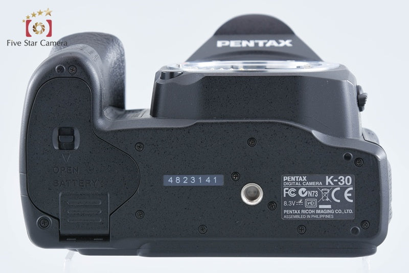 PENTAX K-30 Black 16.3 MP DSLR Camera Body from Japan