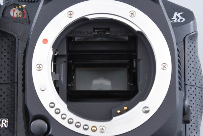 PENTAX K-30 Black 16.3 MP DSLR Camera Body from Japan