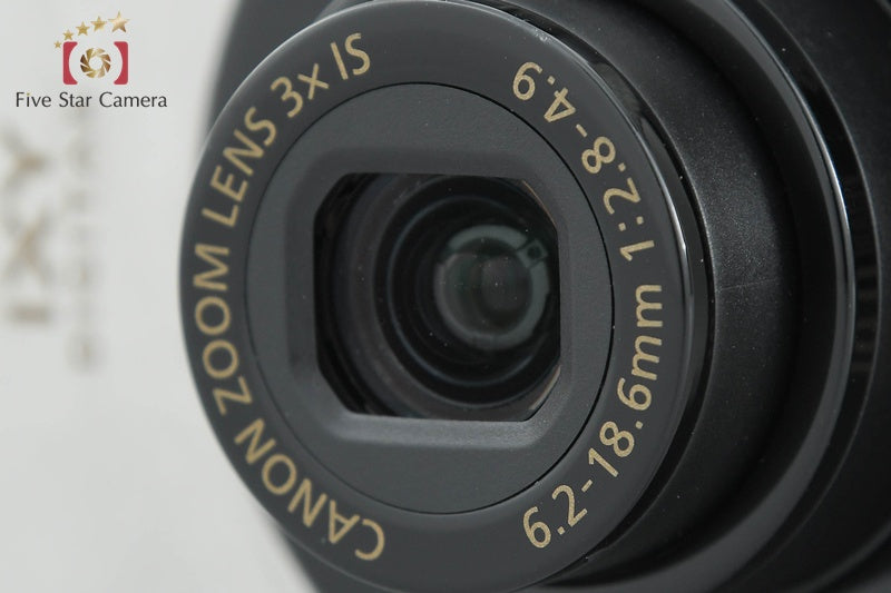 Canon IXY DIGITAL 25 IS Black 10.0 MP Digital Camera from Japan