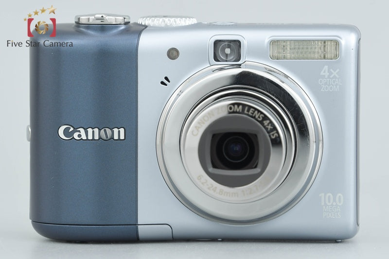 Canon PowerShot A1000 IS Blue 10.0 MP Digital Camera w/ Box from Japan