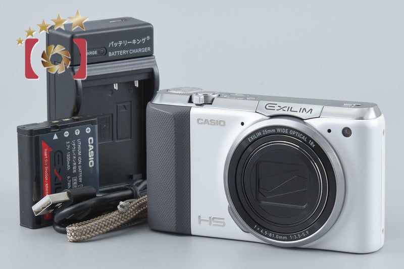 CASIO HIGH SPEED EXILIM EX-ZR700 White 16.1 MP Digital Camera from Japan