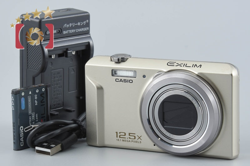 CASIO EXILIM EX-ZS150 Gold 16.1 MP Digital Camera from Japan