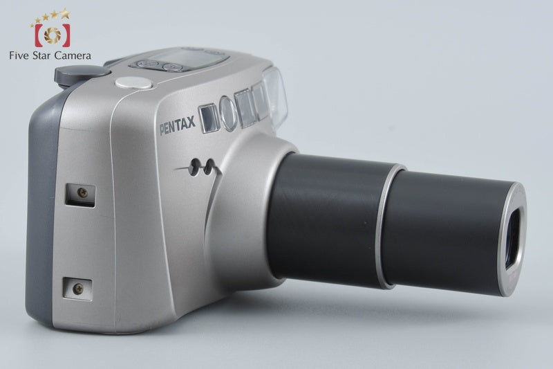 Pentax ESPIO 140 Silver 35mm Point & Shoot Film Camera from Japan