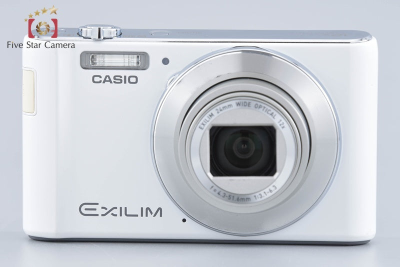 CASIO EXILIM EX-ZS180 White 16.1 MP Digital Camera from Japan