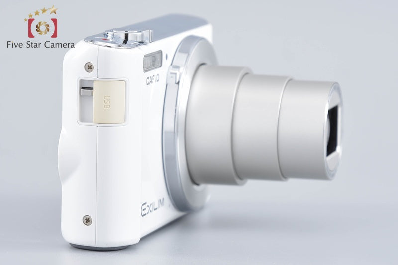 CASIO EXILIM EX-ZS180 White 16.1 MP Digital Camera from Japan