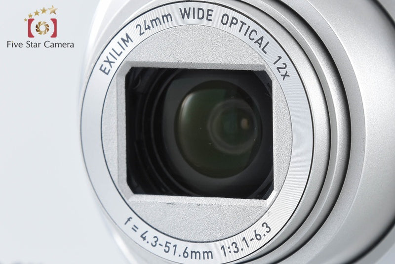 CASIO EXILIM EX-ZS180 White 16.1 MP Digital Camera from Japan