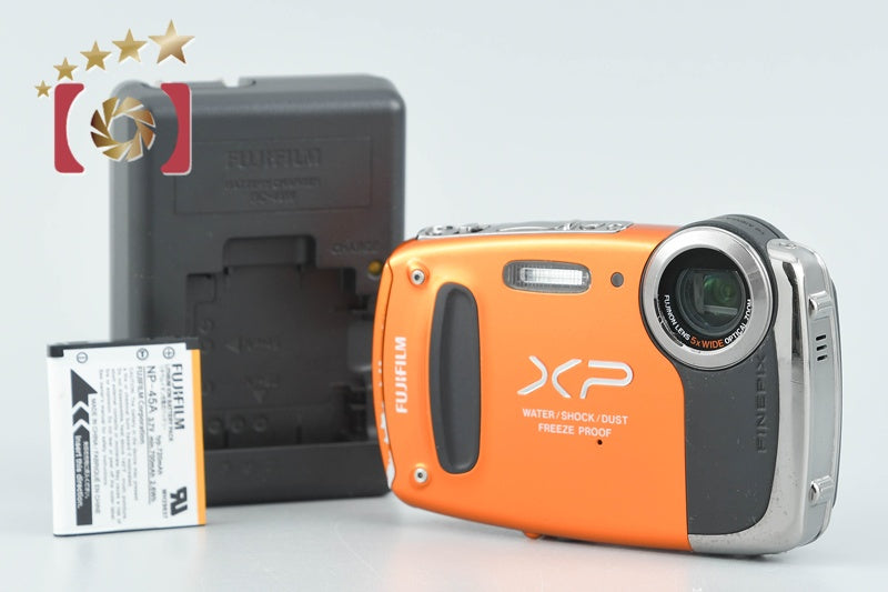 Fujifilm FinePix XP50 Orange 14.4 MP Digital Camera from Japan
