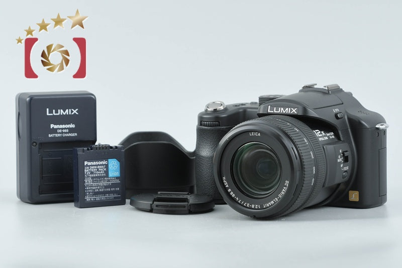 Panasonic LUMIX DMC-FZ30 Black 8.0 MP Digital Camera from Japan