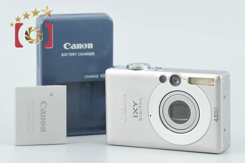 Canon IXY DIGITAL 50 Silver 4.0 MP Digital Camera from Japan