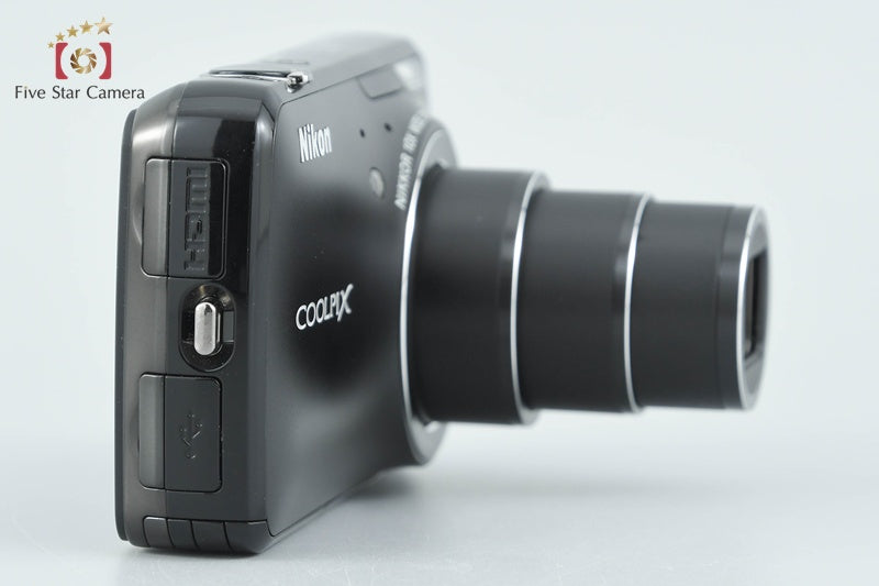 Nikon COOLPIX S800C Black 16.0 MP Digital Camera from Japan