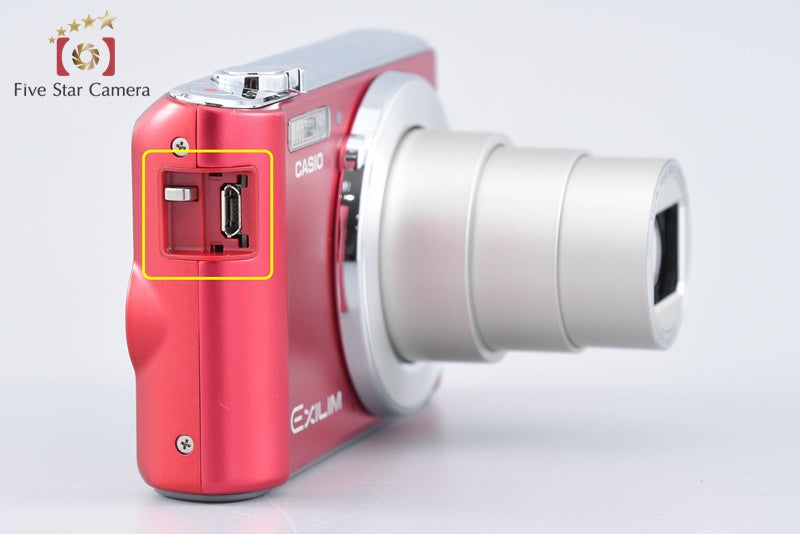 CASIO EXILIM EX-ZS240 Red 16.1 MP Digital Camera from Japan