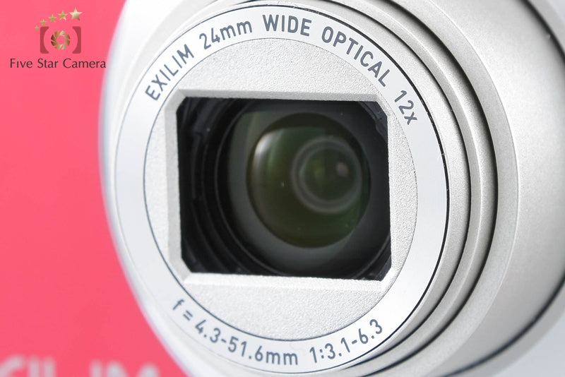 CASIO EXILIM EX-ZS240 Red 16.1 MP Digital Camera from Japan