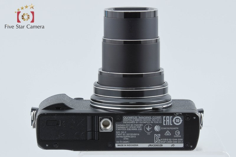 Olympus Stylus SH-2 Black 16.0 MP Digital Camera from Japan