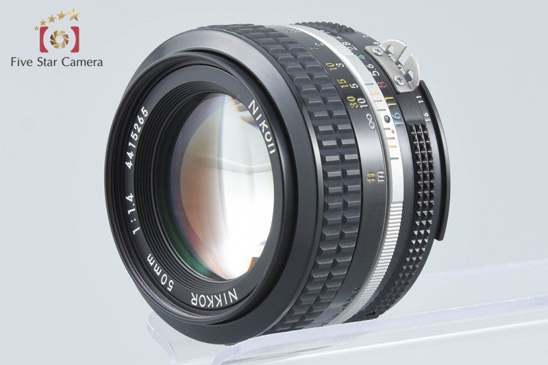 Nikon FE Black 35mm SLR Film Camera + Ai NIKKOR 50mm f/1.4 from Japan