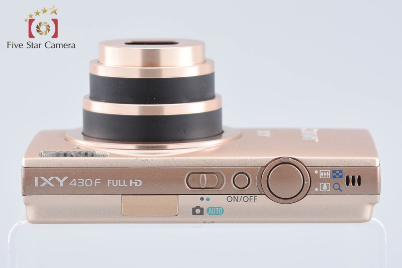 Canon IXY 430F Gold 16.1 MP Digital Camera from Japan
