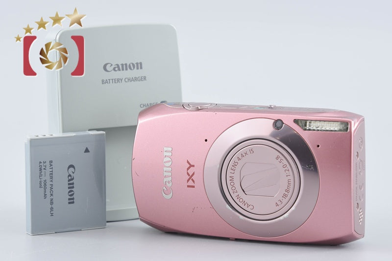 Canon IXY 32S Pink 12.1 MP Digital Camera from Japan