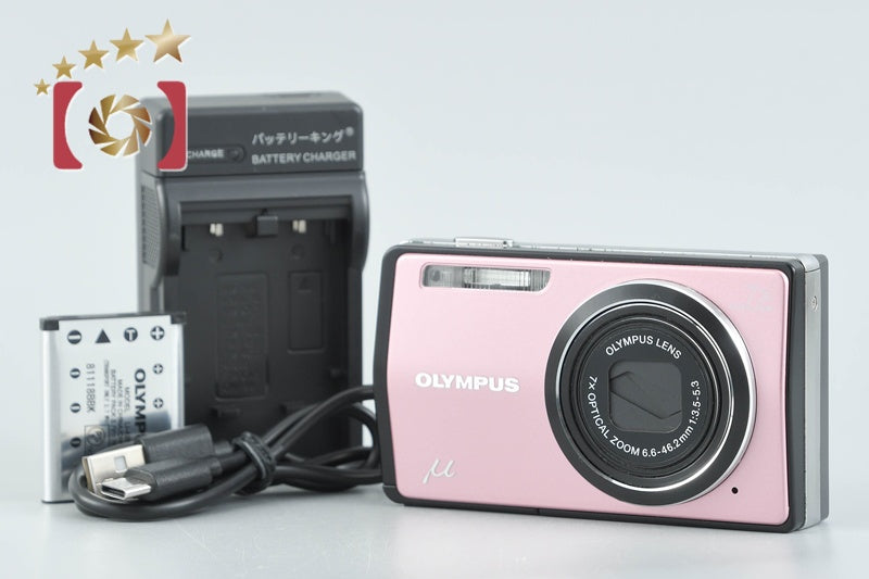 Olympus μ-7000 Pink 12.0 MP Digital Camera from Japan