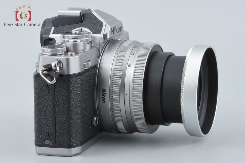 "Shutter count 550" Nikon Z fc Silver 20.9 MP 16-50 VR Lens from Japan