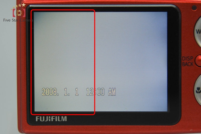 Fujifilm FinePix Z20fd Red 10.0 MP Digital Camera from Japan