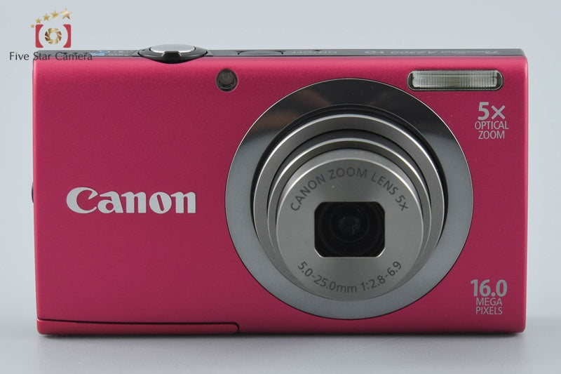 Canon PowerShot A2300 Red 16.0 MP Digital Camera w/ Box from Japan