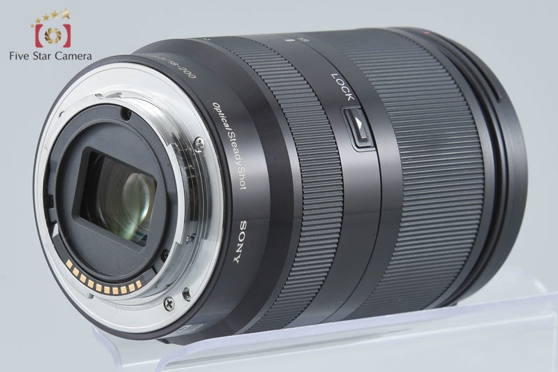 SONY E 18-200mm f/3.5-6.3 OSS LE SEL18200LE Black from Japan