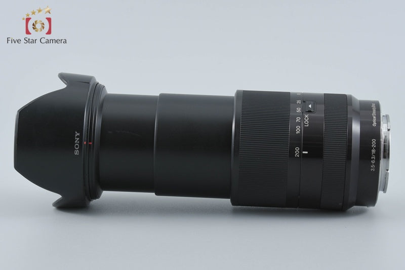 SONY E 18-200mm f/3.5-6.3 OSS LE SEL18200LE Black from Japan