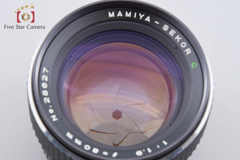 Mamiya SEKOR C 80mm f/1.9 for 645 from Japan