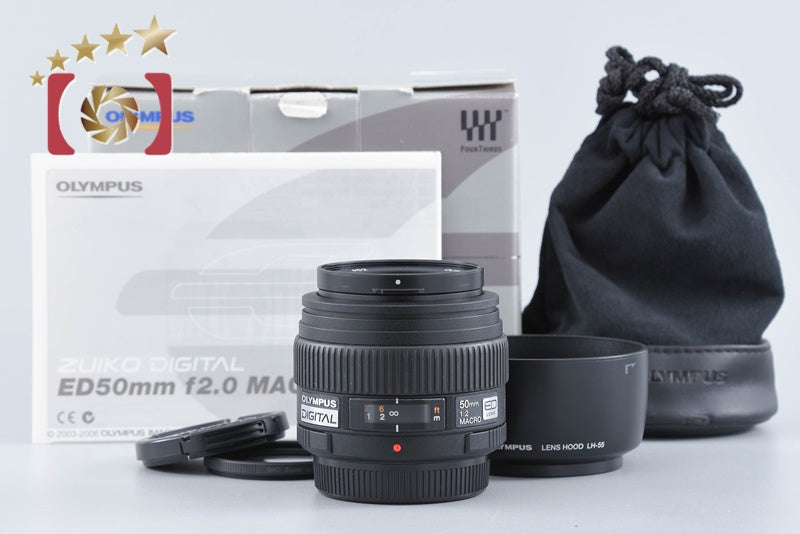 Olympus ZUIKO DIGITAL ED 50mm f/2 MACRO w/ Box from Japan