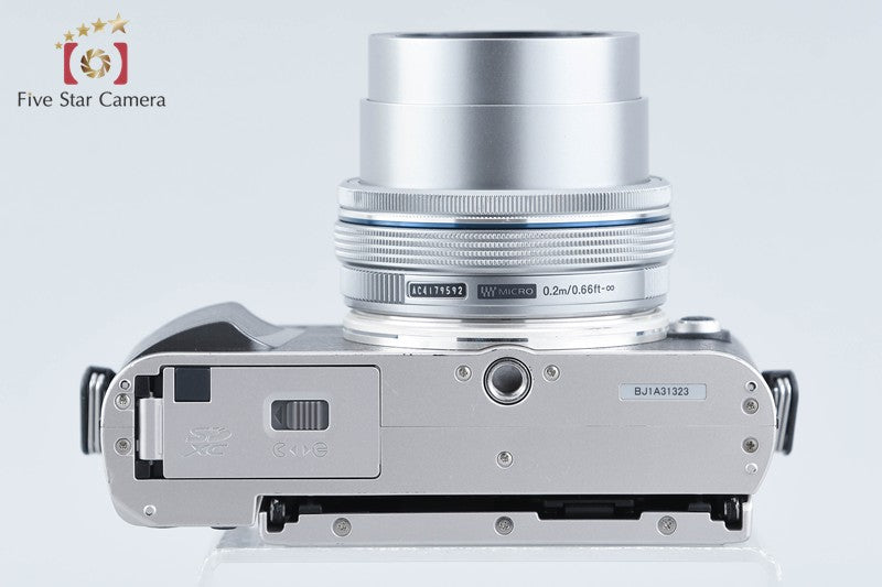 "Count 3,923" Olympus E-PL9 Black 16.1MP Mirrorless Camera 14-42 Lens from Japan
