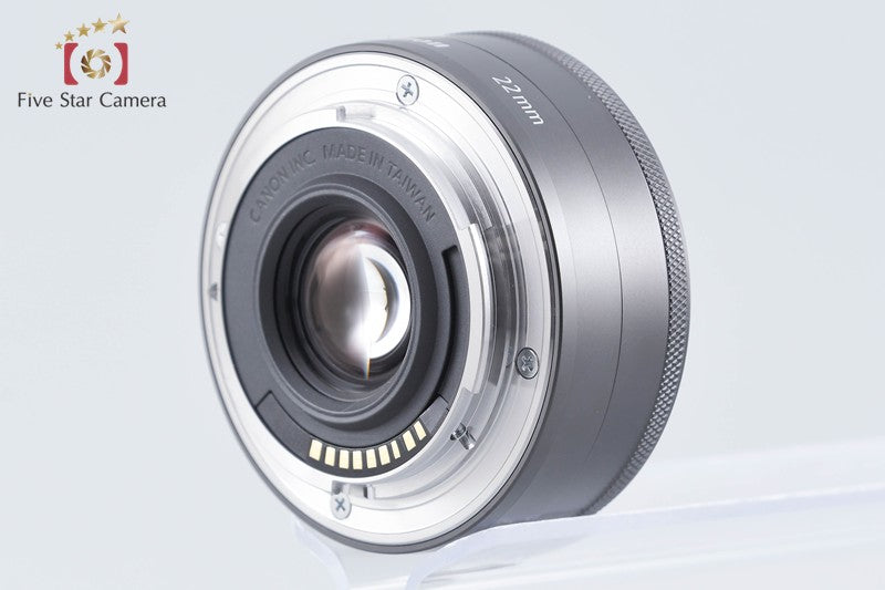 Canon EF-M 22mm f/2 STM Black from Japan