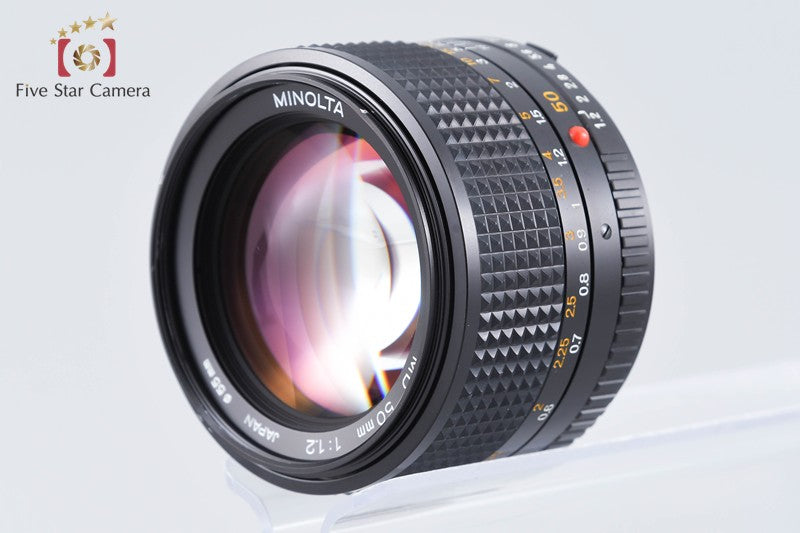 Minolta New MD 50mm f/1.2 from Japan