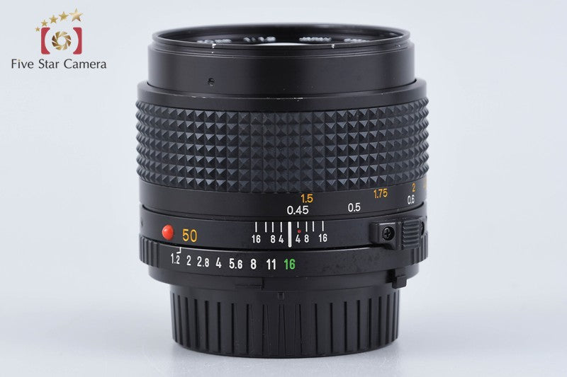 Minolta New MD 50mm f/1.2 from Japan