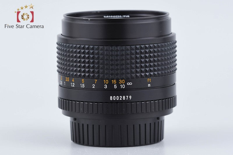 Minolta New MD 50mm f/1.2 from Japan