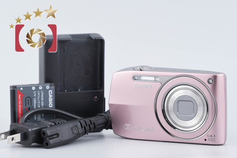 CASIO EXILIM ZOOM EX-Z300 Pink 10.1 MP Digital Camera from Japan