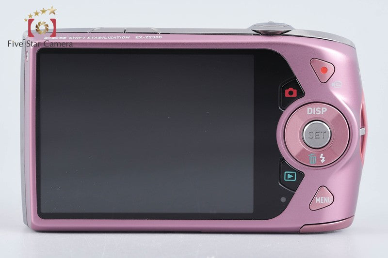 CASIO EXILIM ZOOM EX-Z300 Pink 10.1 MP Digital Camera from Japan
