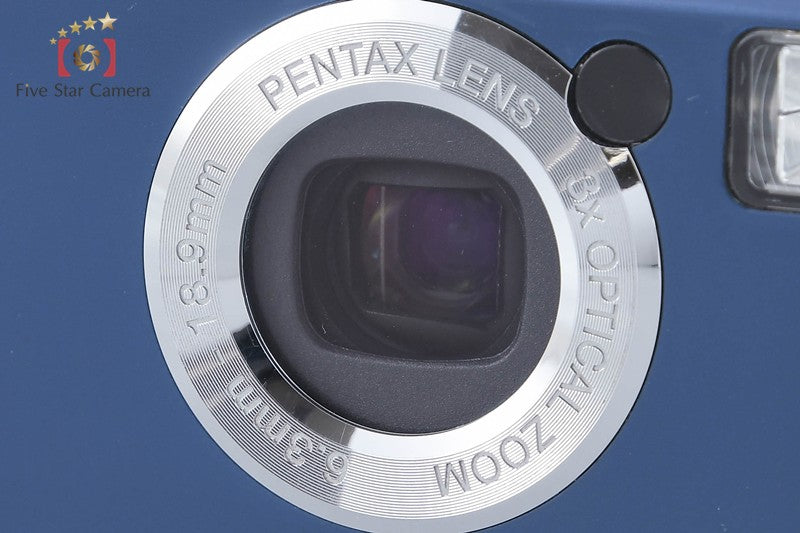 PENTAX Optio WPi Navy Blue 6.0 MP Waterproof Digital Camera from Japan