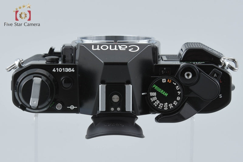 Canon AE-1 PROGRAM Black 35mm SLR Film Camera Body from Japan