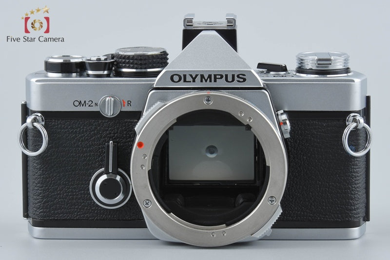 Olympus OM-2N Silver 35mm SLR Film Camera Body w/ Data Back from Japan