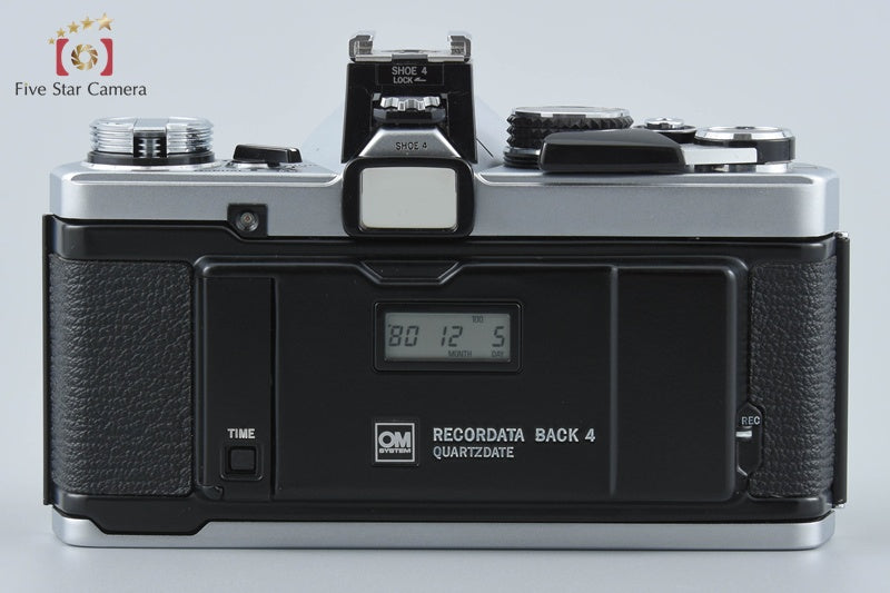 Olympus OM-2N Silver 35mm SLR Film Camera Body w/ Data Back from Japan