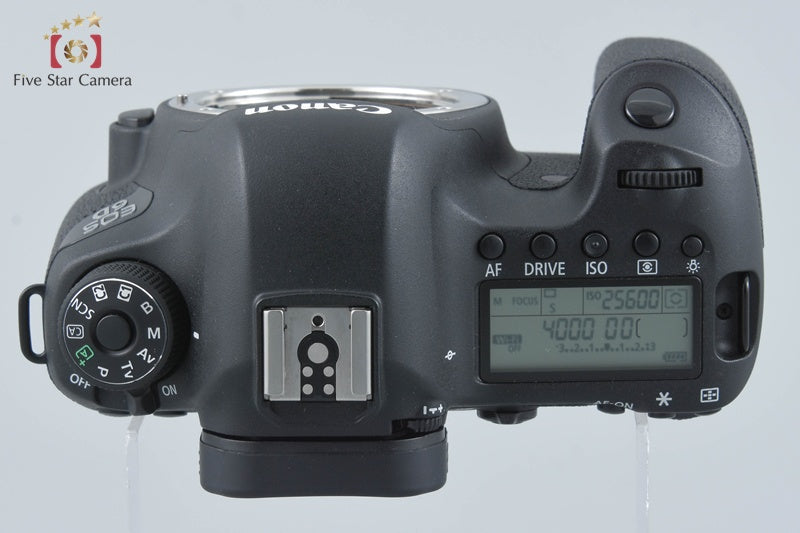 "Count 3,527" Canon EOS 6D 20.2 MP Full Frame Digital Camera Body from Japan