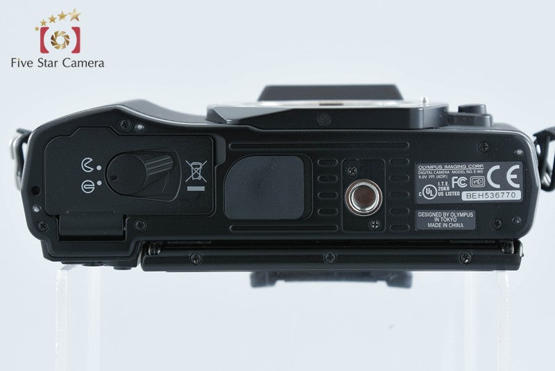 "Count 4,950" Olympus OM-D E-M5 Black 16.0 MP Mirrorless Camera from Japan