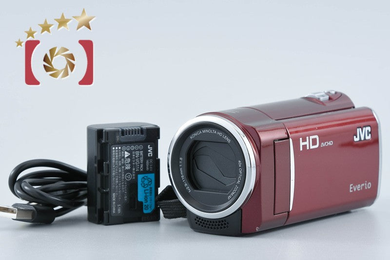 JVC Everio GZ-HM460 Rouge Red Digital High Definition Video Camera from Japan