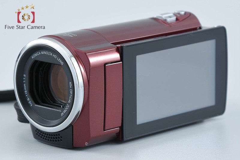 JVC Everio GZ-HM460 Rouge Red Digital High Definition Video Camera from Japan