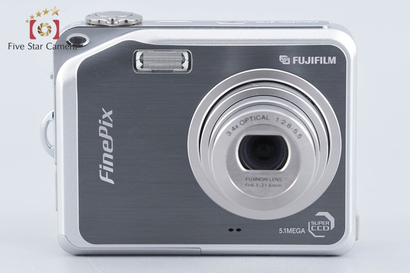 Fujifilm FinePix V10 Gun Metallic 5.1 MP Digital Camera from Japan