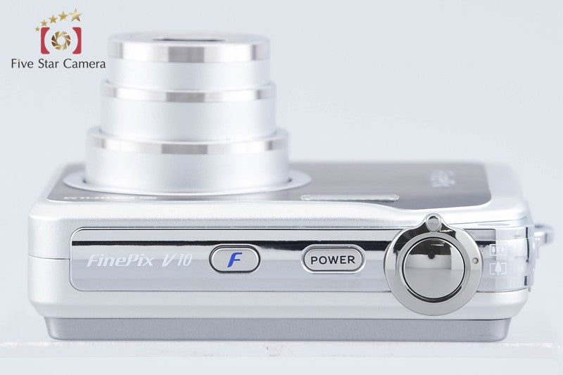 Fujifilm FinePix V10 Gun Metallic 5.1 MP Digital Camera from Japan