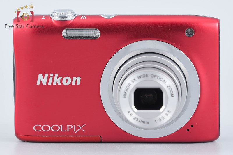 Nikon COOLPIX A100 Red 20.1 MP Digital Camera from Japan