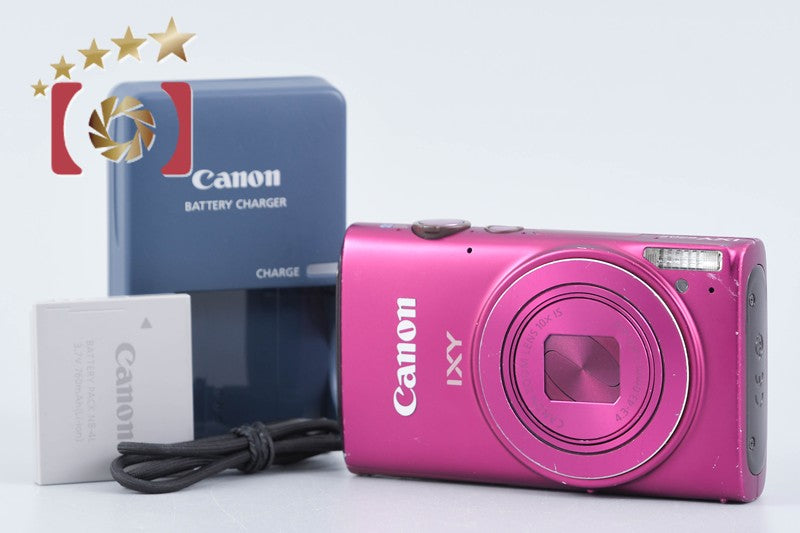 Canon IXY 620F Pink 12.1 MP Digital Camera from Japan
